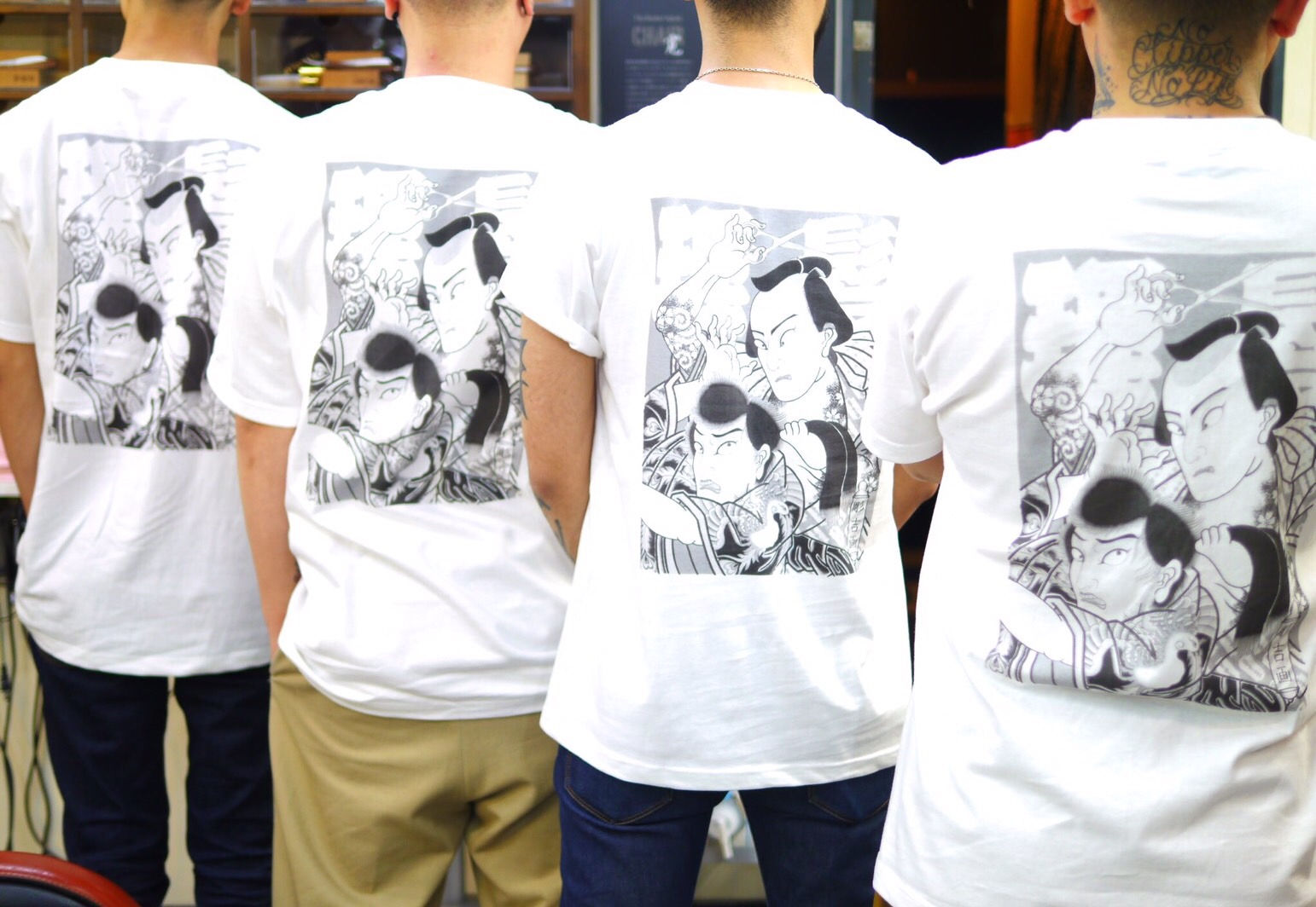 旭川 理容室 アパッシュ 2017 オリジナル Tシャツ
